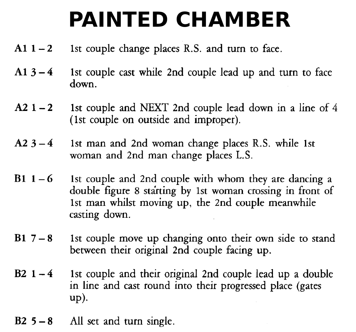 Painted Chamber, The (dance)