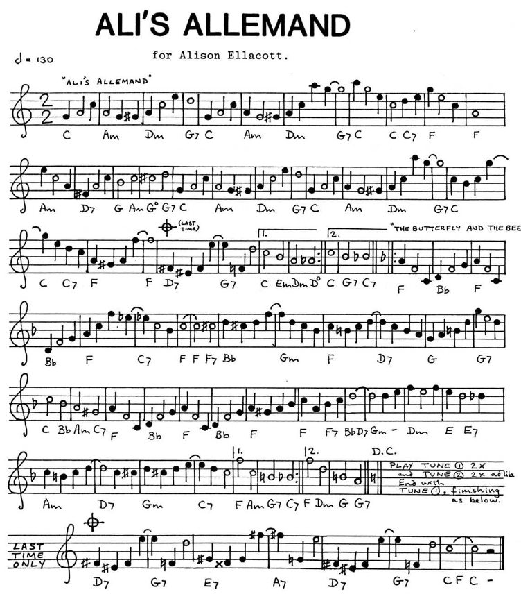 Ali's Allemande