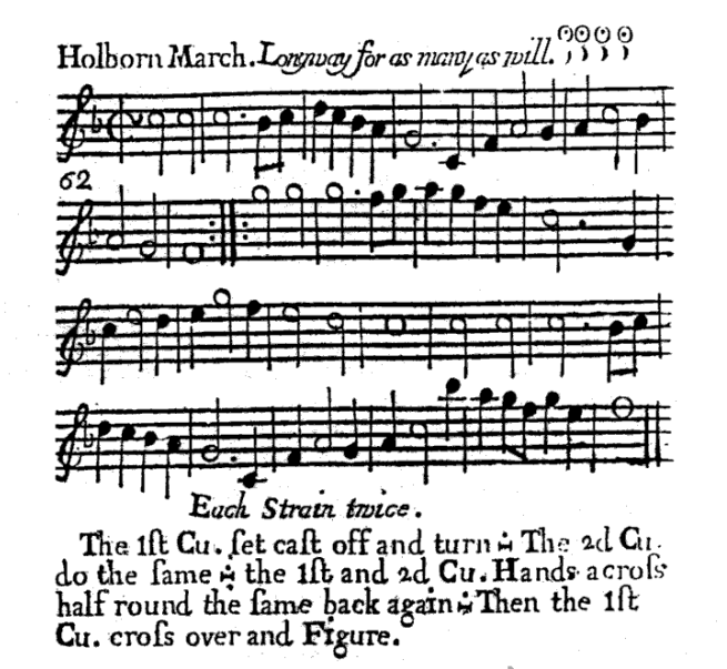 Holborn March dance & tune