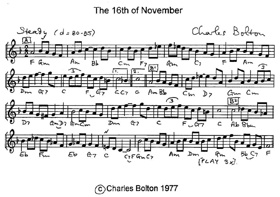 Sixteenth Of November, The