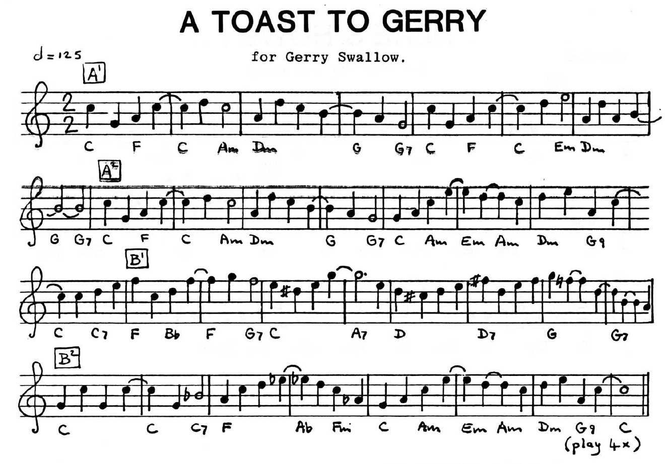 Toast To Gerry, A