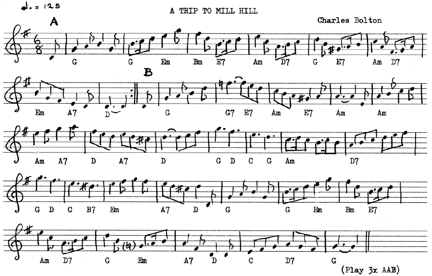 Trip To Mill Hill, A