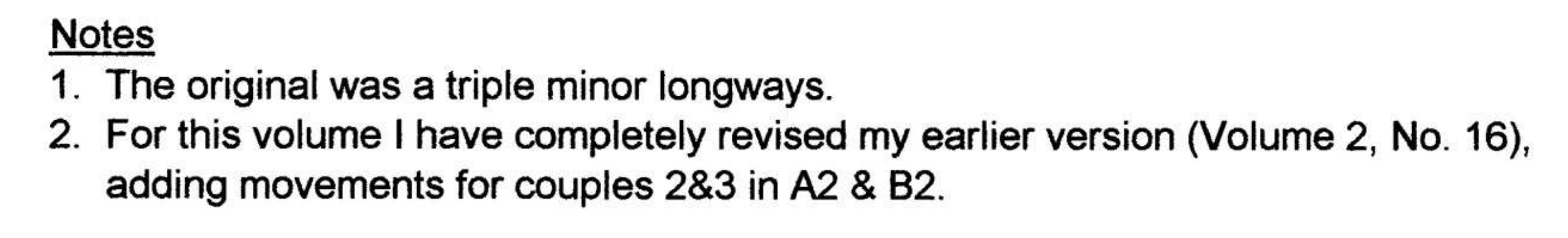 'Twas O'er The Hills And Far Away II (notes)