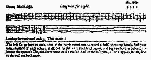 Green Stockings dance from 1679