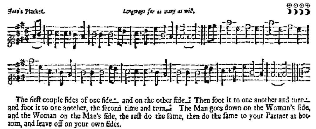 Joan's Plackett - 17th century dance