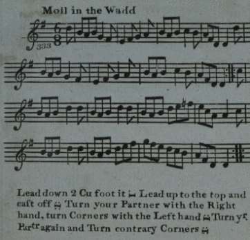 Moll In The Wad = late 18th century dance