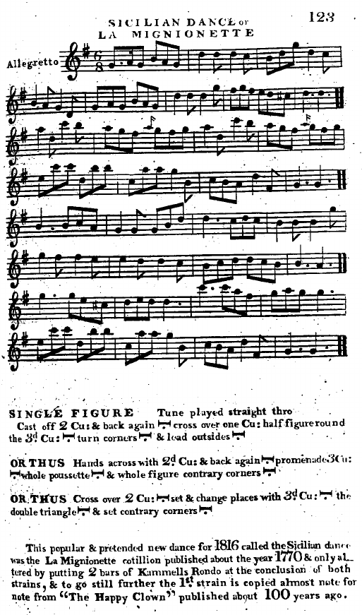 Sicilian Dance (original)